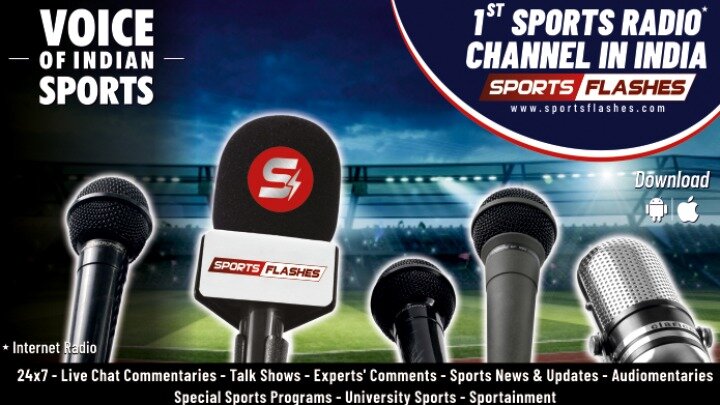 Launch of 1st Indian Sports Radio Channel - Sports Flashes